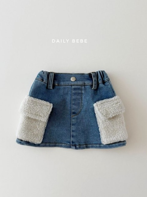 Cargo Fleece Skirt