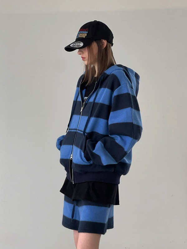 Fleece Stripe Shorts