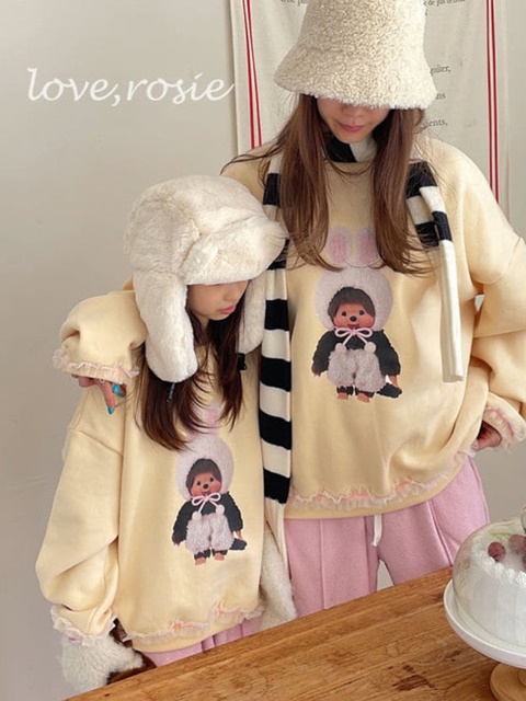 Chichi Lace Sweatshirts with Mom