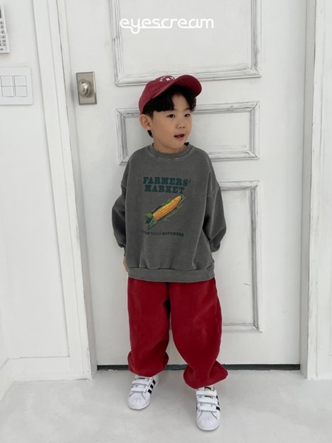 Corn Pigment Sweatshirts