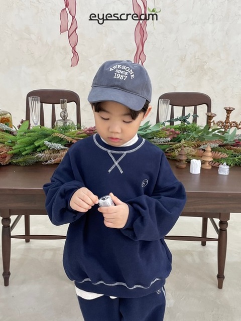 Symbol Embroidery Sweatshirts