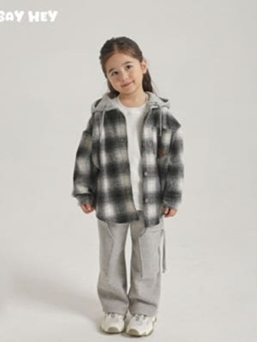 Check Hooded Jacket