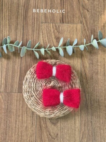 Angora Hairpin Set
