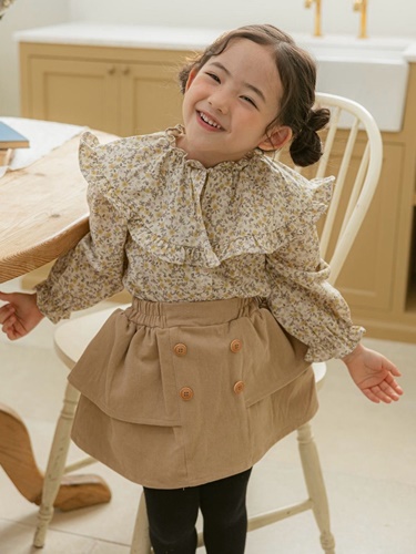 Ruffle Neck Blouse
