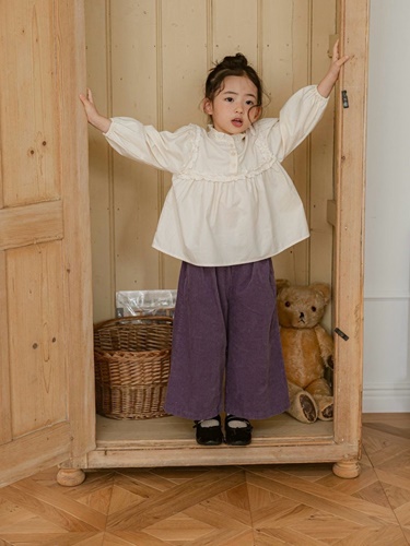 Corduroy Wide Pants