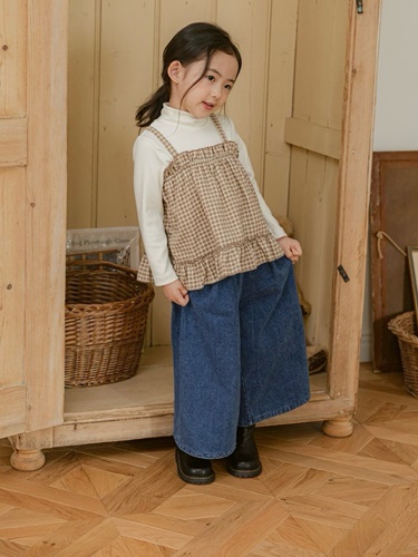 Denim Wide Pants