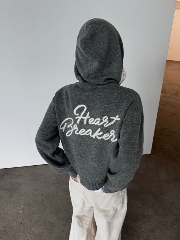 Hood Knit Sweater