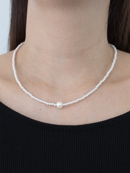 Rie Ball Necklace