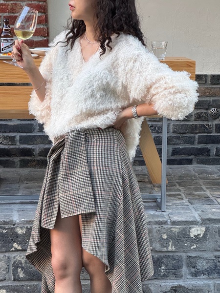 Poodle Knit Top