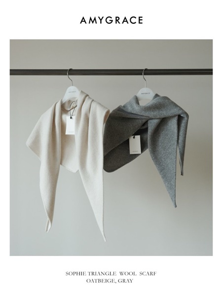 Sophie Wool Knit Scarf