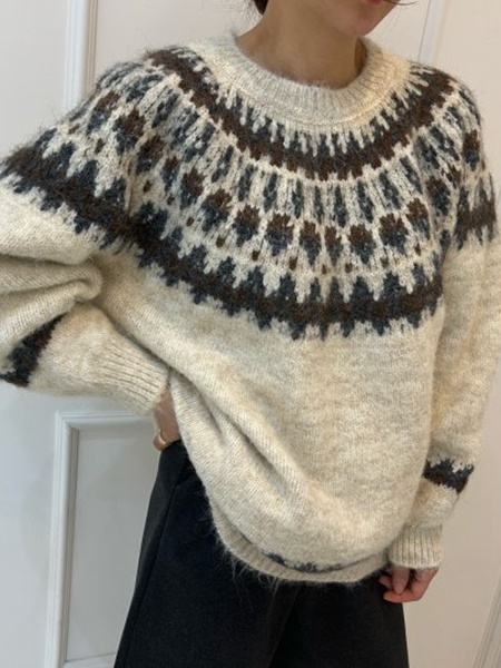 Beagle Knit Sweater