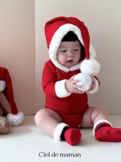 Red Winter Suit Set Red Winter Suit Set