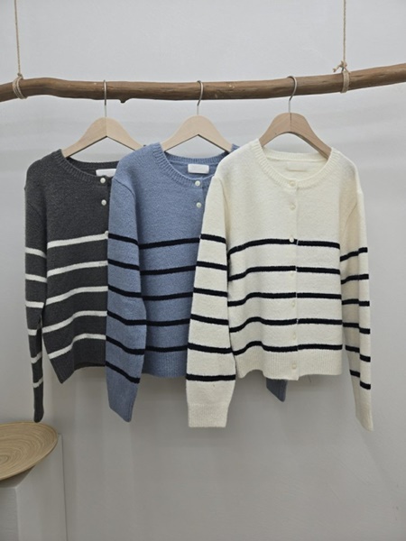 Ov Stripe Cardigan