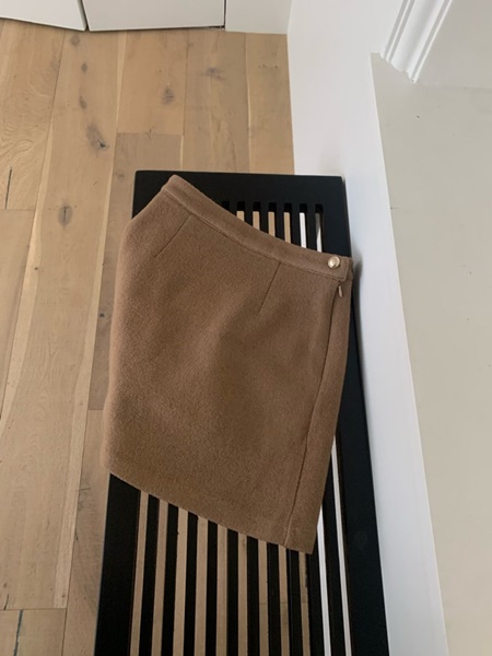 Boucle Wool Skirt