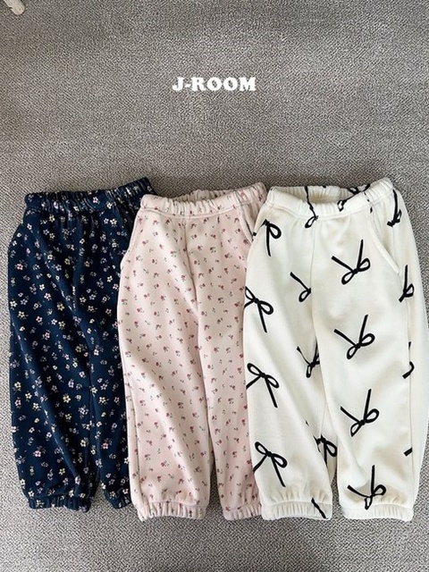 Pattern Jogger Pants