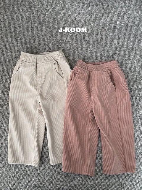 Bonding Corduroy Straight Pants