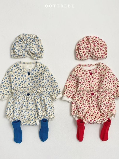 Jenny Flower Bloomer Set