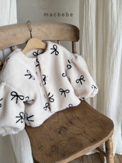 Ribbon Fleece Jacket