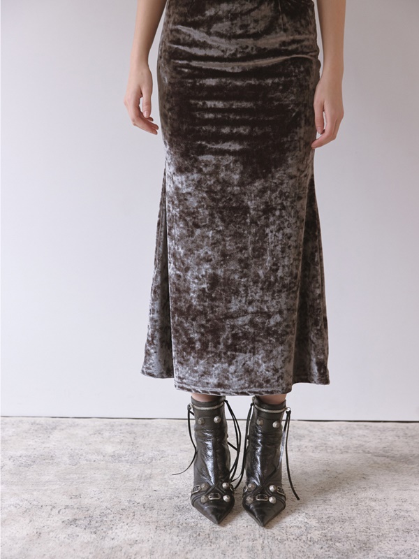 Bella Velvet Skirt