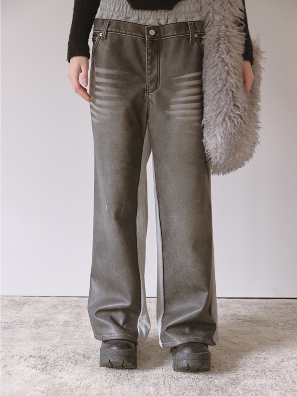 Vega Leather Sweat Pants