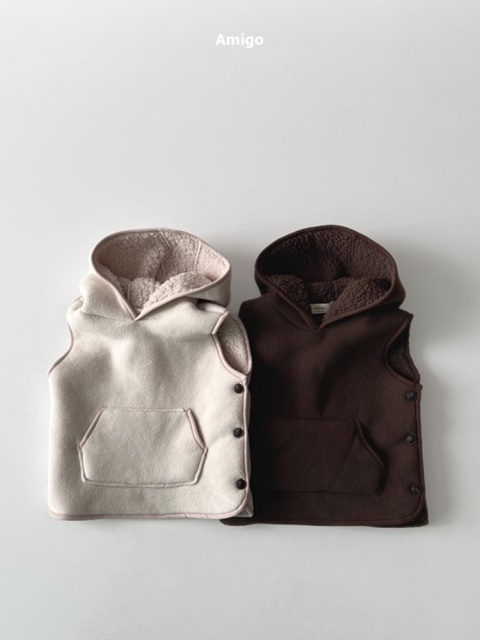 Fleece Hood Vest