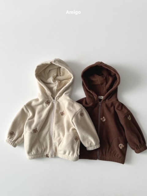 Bear Hood Zip-up