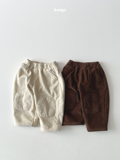 Corduroy Patch Pants