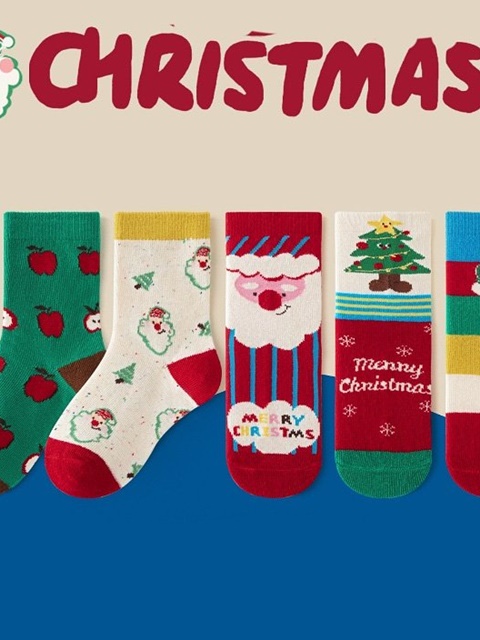 Santa Claus Socks Set Santa Claus Socks Set
