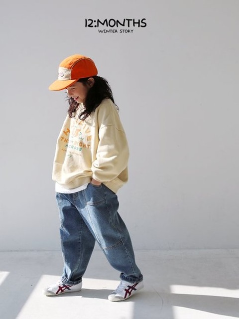 Line Denim Pants