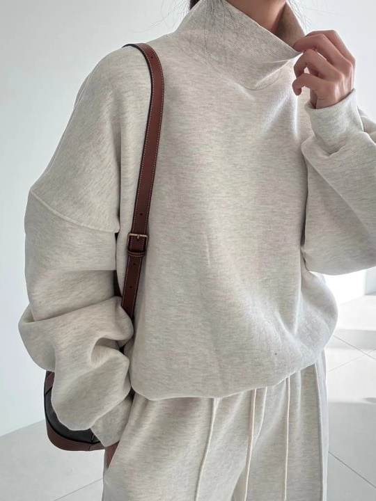 Fleece Turtleneck Set