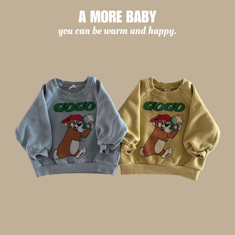 A More - Korean Baby Fashion - #babyoninstagram - Bebe Go Go Sweatshirts