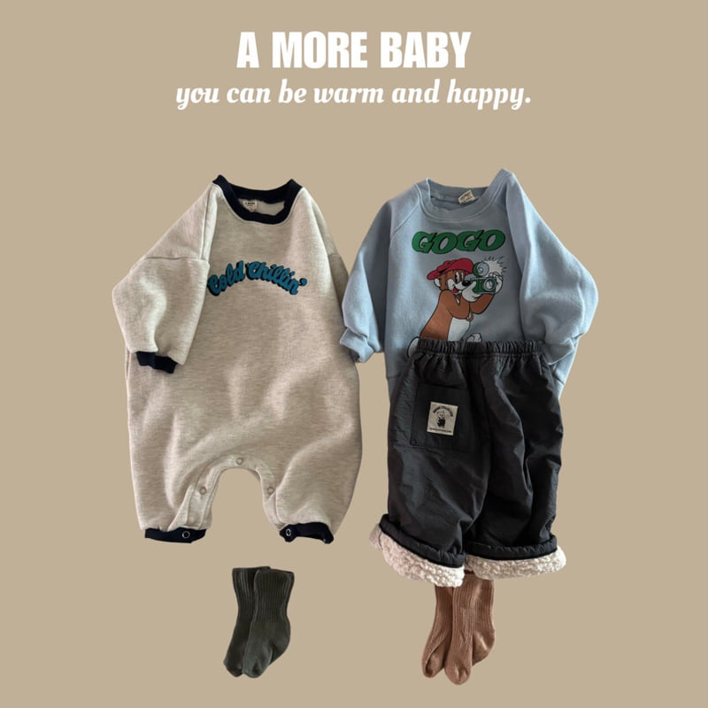 A More - Korean Baby Fashion - #babyoutfit - Bebe Go Go Sweatshirts - 3