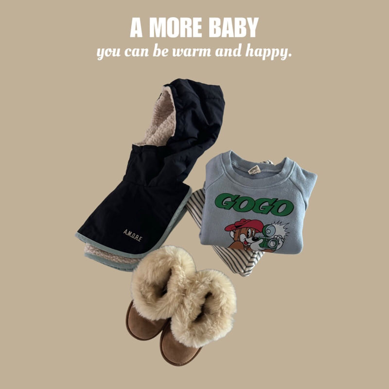 A More - Korean Baby Fashion - #smilingbaby - Bebe Go Go Sweatshirts - 8