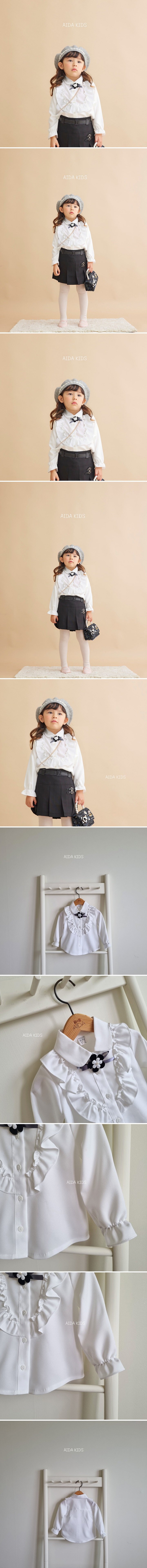 Aida - Korean Baby Fashion - #babyoutfit - Chopin Long Sleeve Blouse