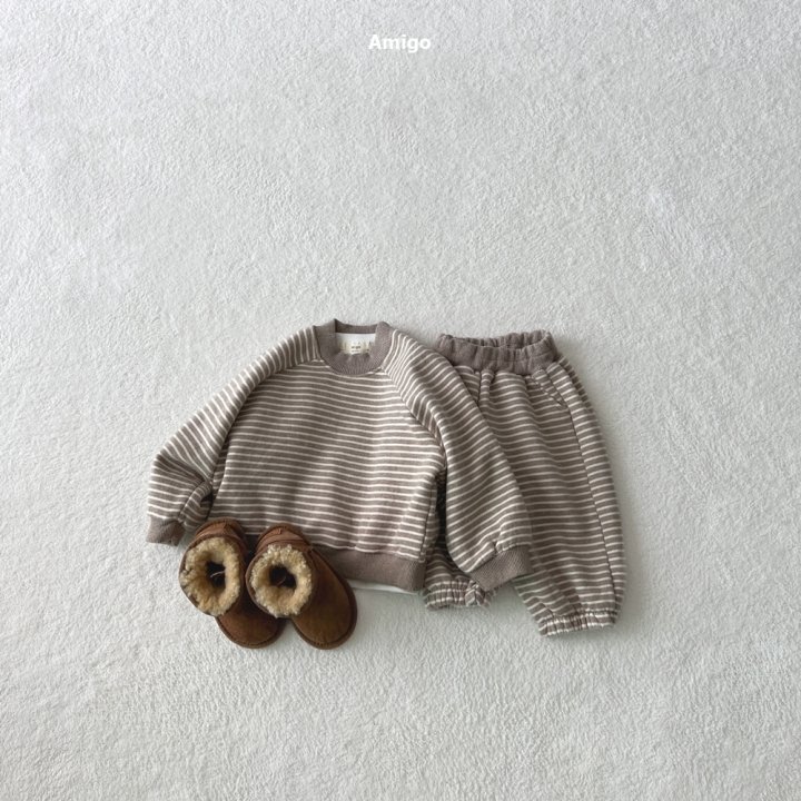 Amigo - Korean Children Fashion - #Kfashion4kids - Marie Stripe Pants - 5