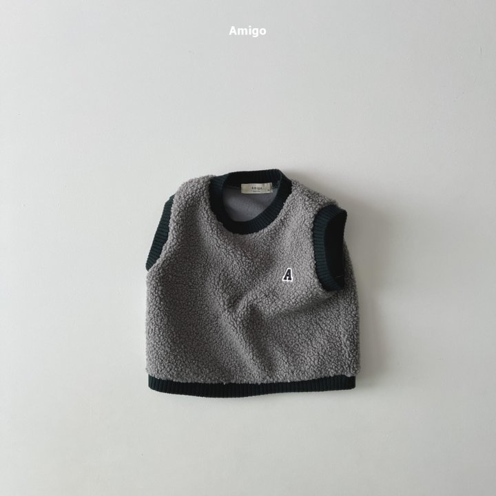 Amigo - Korean Children Fashion - #kidzfashiontrend - Mark Winter Vest - 6