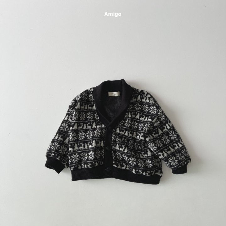 Amigo - Korean Children Fashion - #prettylittlegirls - Deer Cardigan - 2