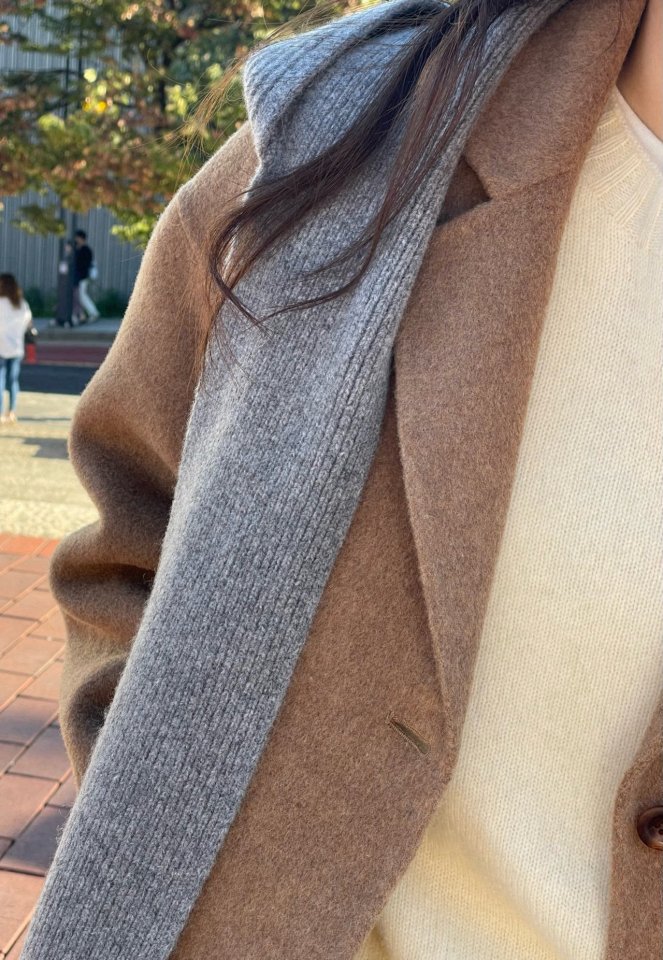 Amygrace - Korean Women Fashion - #restrostyle - Half Quilting Hanmade Coat