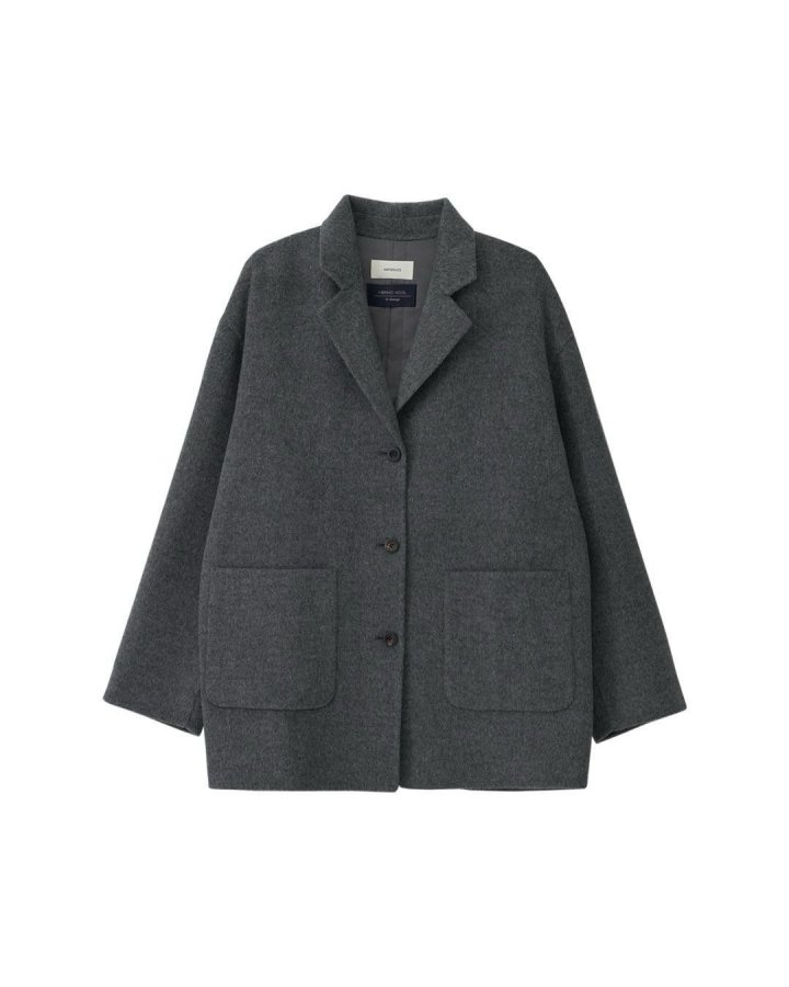 Amygrace - Korean Women Fashion - #womensfashion - Half Quilting Hanmade Coat - 9