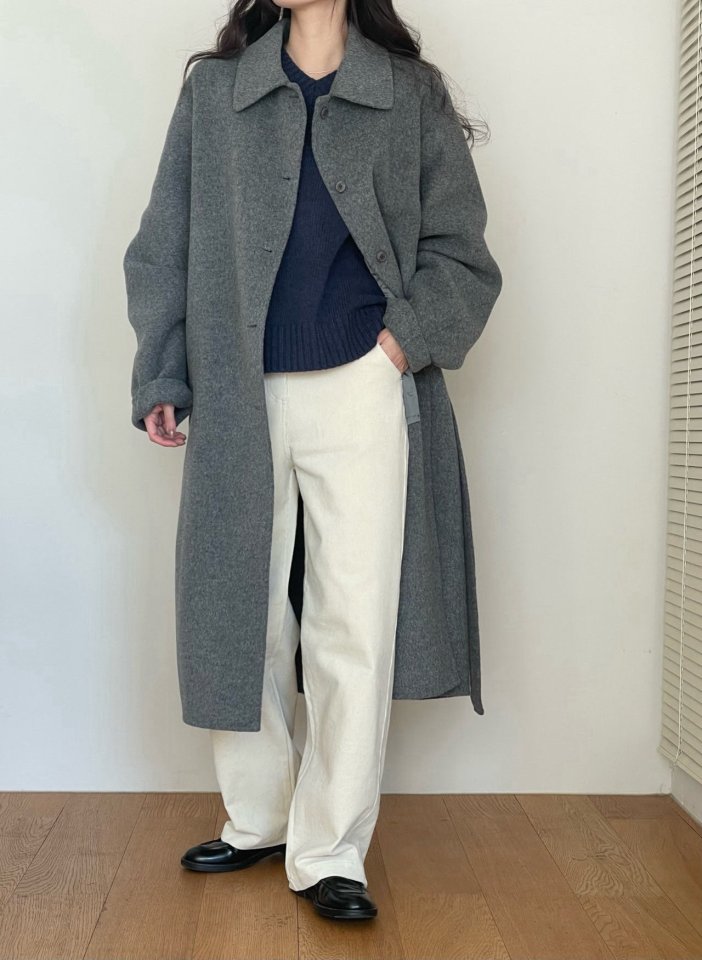 Amygrace - Korean Women Fashion - #womensfashion - Howell Half Ralgna Handmade Coat - 10