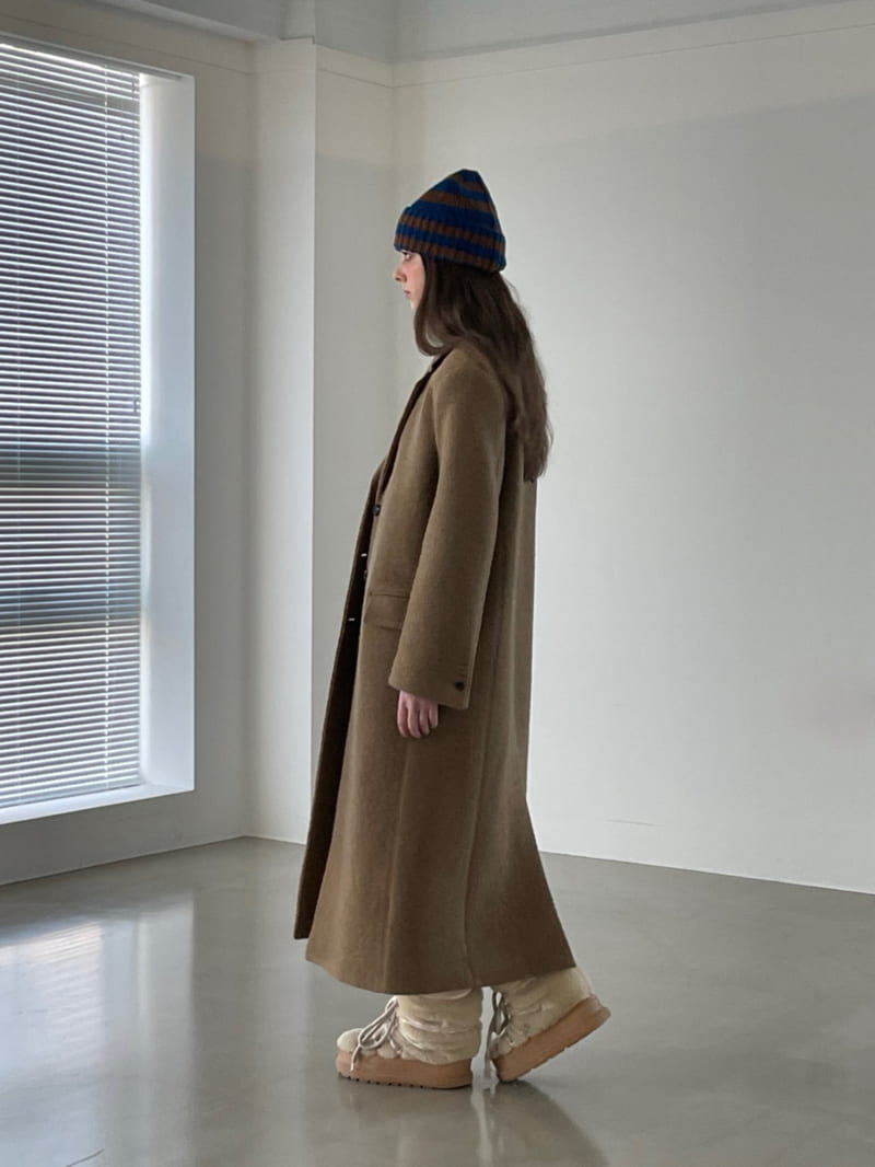 Another Avenue - Korean Women Fashion - #momslook - Wool 100 Fluffy Long Coat - 10