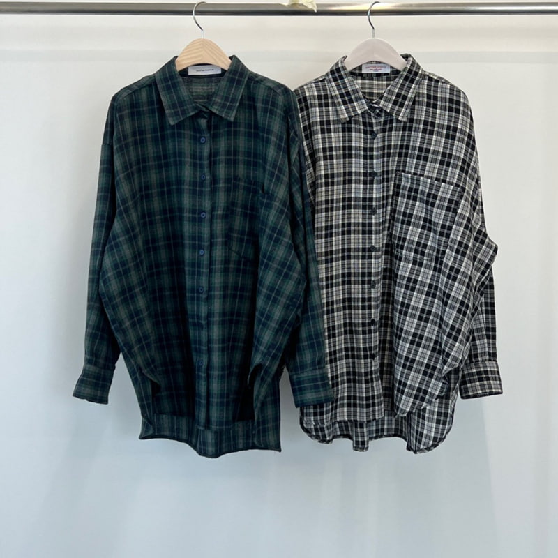 Another Avenue - Korean Women Fashion - #pursuepretty - Rich Check Shirt