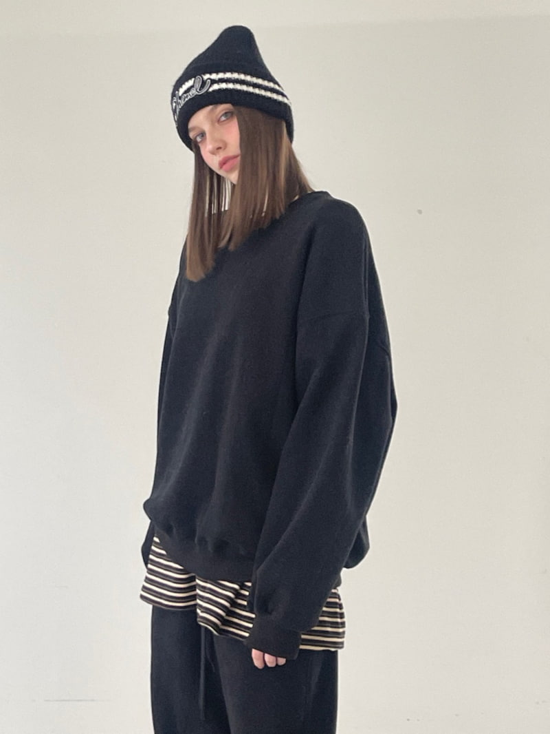 Another Avenue - Korean Women Fashion - #restrostyle - Pastel Fleece Sweatshirts - 5