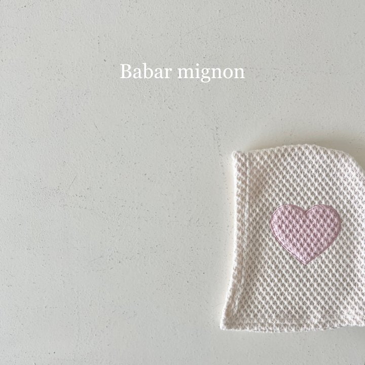 Babar Mignon - Korean Children Fashion - #discoveringself - Heart Balaclava - 12
