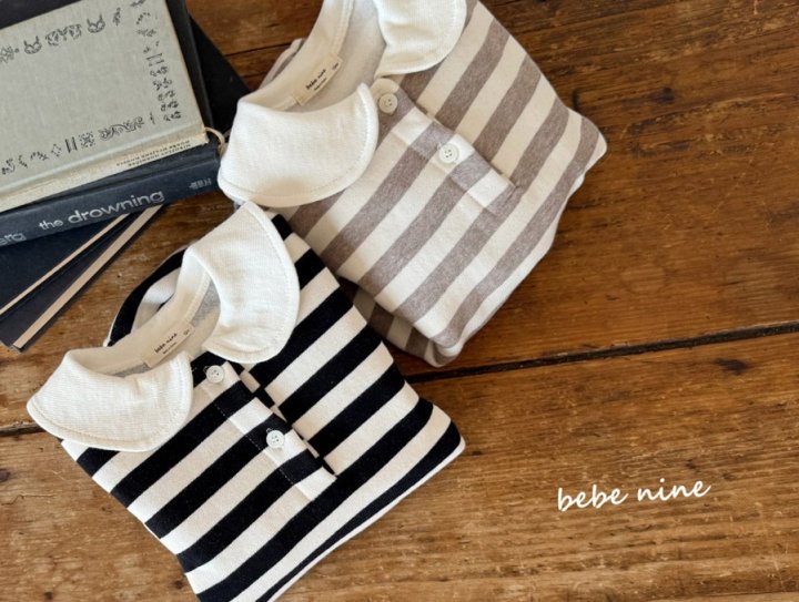 Bebe Nine - Korean Baby Fashion - #babyclothing - Soft Sailor Bodysuit - 11