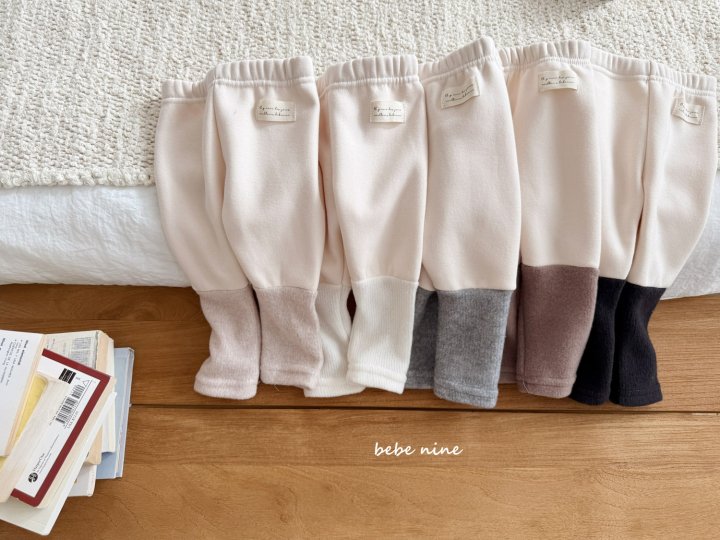 Bebe Nine - Korean Baby Fashion - #onlinebabyshop - Soft Half Half Leggings - 11