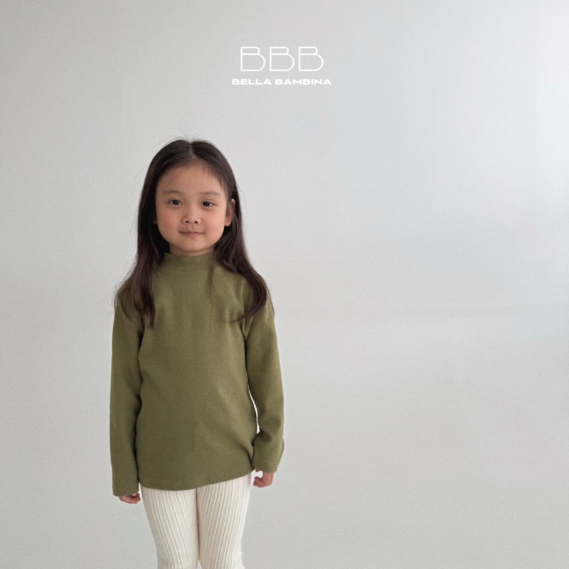 Bella Bambina - Korean Baby Fashion - #babywear - Basic Mockneck Tee - 4