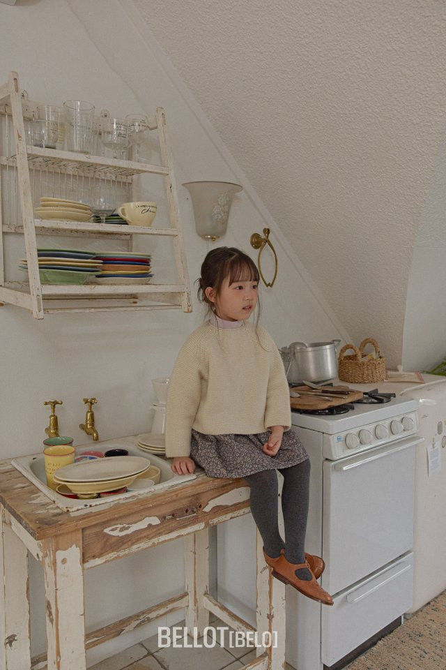 Bellot - Korean Children Fashion - #kidsshorts - Soft Turtleneck Tee - 7