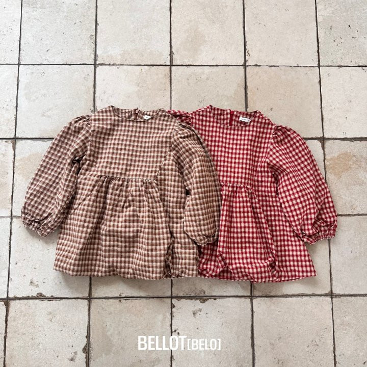Bellot - Korean Children Fashion - #magicofchildhood - Sleeve Balloon One-piece