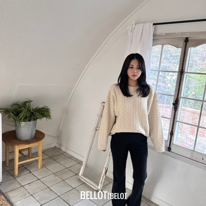 Bellot - Korean Women Fashion - #womensfashion - Peach Mom Knit - 2